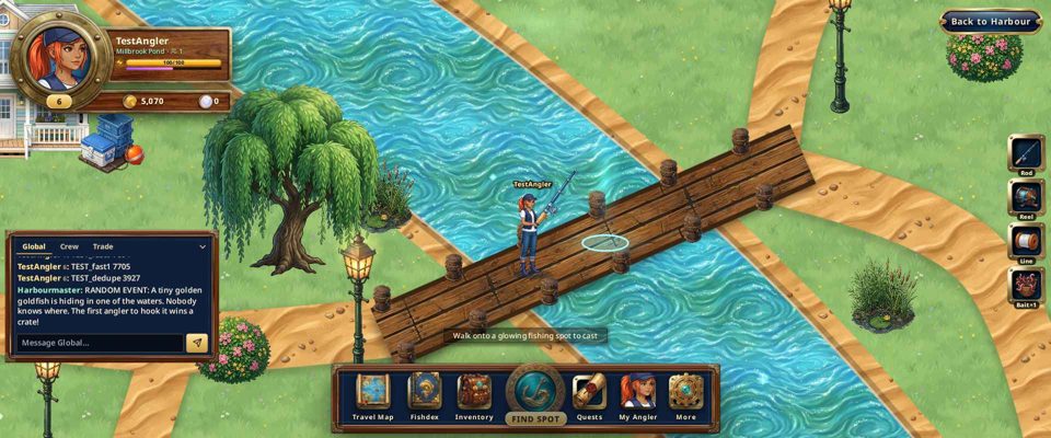Fish rivers, ponds and the open sea